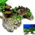 Costyle Decorative Aquarium Ornament, Fish Tank Bridge Landscape Tree