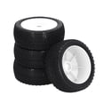 thumbnail image 3 of Neumático de banda de rodadura X600 para coche RC, 4 Uds., para TRAXXAS SLASH 1/10 RC, juego de neumáticos de repuesto para camión corto, color blanco YUNYI BRAND  Deportes, 3 of 8
