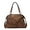 Brown, variant on Studded Purse Trendy Faux Leather Studded Tote Handbag Top-Handle Hobo Bags Y2K Shoulder Bag Punk Purse for Women