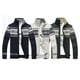 thumbnail image 2 of Suéter de otoño e invierno para hombre, suéter de jacquard con cremallera y cuello alto ajustado, chaqueta informal de moda, cárdigan de punto para hombre, 2 of 5