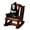 C, variant on Mini Witch Shelf Sitter Halloween Decoration, Reading Witches on Rocking Chair Resin Figurine for Home Office Table Mantel Party Decor and Holiday Gifts
