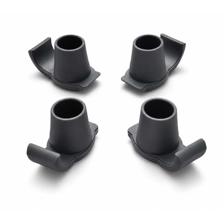 CSYANXING Snap-On Walker Ski Glide Accessories Nylon Construction For Mobility Aid Indoor Floor Scratch Prevention Spare Parts