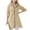 Beige, variant on AUNVITO 2025 Trendy Winter Men's And Women's Casual Loose With Pockets Childrens Warm Hooded Long Sleeved Hoodie Jacket