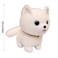 thumbnail image 3 of 9.8in Standing Puppy Plush Doll with Necktie, Realistic Stuffed Animal Dog Toy, Soft Hugging Plushie for Kids and Adults, Cute Sleeping Doll, Birthday Christmas Holiday Gift Home Room Decoration, 3 of 6