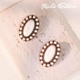 thumbnail image 2 of Pendientes Montana West Western Turquesa con estampado bohemio, 2 of 7
