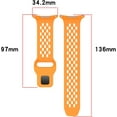 thumbnail image 5 of VeveXiao Breathable Sport Band Compatible with Samsung Galaxy Watch 7 Ultra Bands,No Gap Soft Silicone Waterproof Replacement Bands for Galaxy Watch 7 Ultra 47mm Women Man Strap, 5 of 6