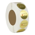 thumbnail image 4 of Etiquetas Adhesivas Sunnimix 500 Piezas Pegatinas de Amor Color Dorado, 4 of 7