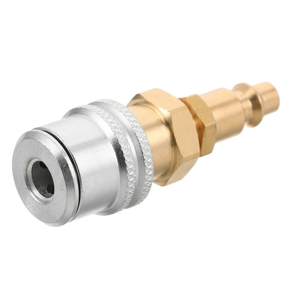 CIMAXIC Air Pump Adapter Tire Air Chuck Multi Alloy Copper Quick Connect Inflator for Automotive Air Pumps 1Pack