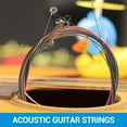 thumbnail image 2 of 2 Sets of 6 Guitar Strings Replacement Steel String for Acoustic Guitar Guitar Changing Tool, 2 of 8