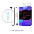 thumbnail image 1 of EL Wire Interior Car LED Strip Lights RGB Colorful Ambient Lighting Kits 5V USB Powered For Car Garden Decorations, 1 of 9