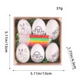 thumbnail image 4 of Pintura DIY Pascua Kit Doodle (Conejo) Blanco, 4 of 4