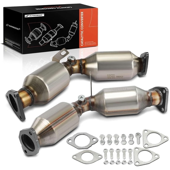 A-Premium Left and Right 2-PC Catalytic Converter Kit Direct-Fit Compatible with Infiniti G35 2003-2007 M35 2006-2008 FX35 2003-2008 & Nissan 350Z 2003-2007 3.5L EPA Compliant
