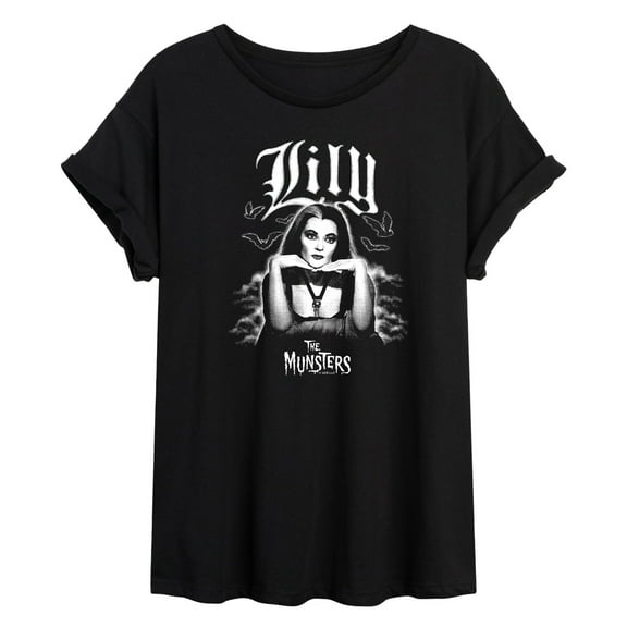 The Munsters - Lily Munster - Women's Oversized Graphic T-Shirt