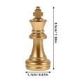 thumbnail image 2 of OUNONA 1 Set Plastic Chess Pieces Only International Chess Pieces Entertainment Board Game Chess Pieces, 2 of 7