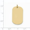 thumbnail image 2 of Charms Collection 14k Plain .018 Gauge Engraveable Dog Tag Disc Charm, 2 of 2