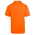 thumbnail image 3 of Men's Cutter & Buck Orange Baltimore Orioles Prospect Textured Stretch Polo, 3 of 3