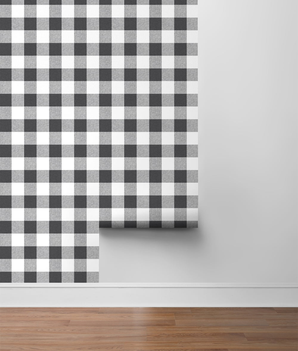 NextWall Picnic Plaid Peel and Stick Wallpaper
