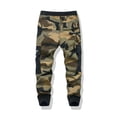 thumbnail image 5 of LYMAYTER Kids Boys Camouflage Cargo Pants Elastic Waist Leg Pockets Casual Outdoor Trousers 6-15Y, 5 of 8