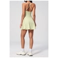 thumbnail image 6 of PISONIC Womens Tennis Dress, 2-in-1 Golf Workout Dress with Built-in Bra & Shorts Pockets, Athletic Dresses with Adjustable Strap, 6 of 7