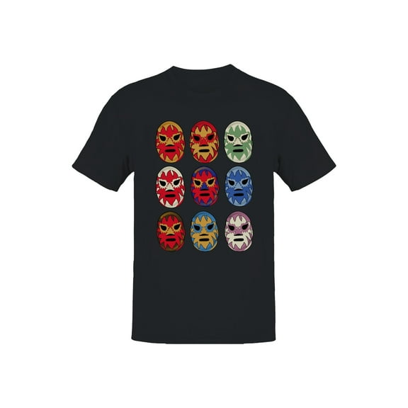 Officially Licensed Legends Of Lucha Libre Colorful Luchador Mask Collection Women's T-shirt