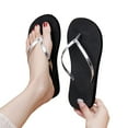 thumbnail image 3 of jiaxiM Womens Flip Flops Black Thong Sandals Fashion Slippers Women Non- Thick Sole Shower Shoes Women Non for Beach, 3 of 7