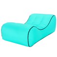 thumbnail image 1 of Outdoor Portable Inflatable Sofa Bed Foldable Waterproof Ergonomic Curve Design Camping Beach Park Air Sofa, 1 of 8