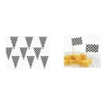 thumbnail image 3 of 100 Ft Nascar Daytona Checkered Flag Banner Black White Pennant Car Racing Party, 3 of 3