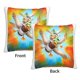 thumbnail image 3 of Fundas de almohada de terciopelo Migration, fundas de almohada decorativas suaves y acogedoras con cremallera oculta para dormitorio, sofá, sillón, funda de almohada de terciopelo, 3 of 8
