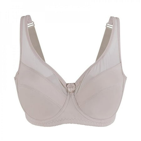 

Hazel Tech European And American Fashion Wild Ultra-thin Large Size Transparent Lace Bra