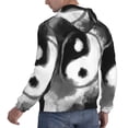 thumbnail image 6 of Naloa Yin And Yang Men's Casual Hooded Collar Drawstring Hoodies Pullover Sweatshirts Casual Long Sleeve Shirts-X-Large, 6 of 7