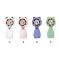 thumbnail image 2 of Mini Handheld Fan Rechargeable Portable Single Speed Personal Cooling Household Battery Operated Air Cooler for Outdoor Blue, 2 of 6