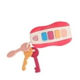 thumbnail image 4 of Kids Toy Car Keys, Smart Remote Key Toy Music Simulated Develop Creativity Sound With Hanging Rings For Home Play Red,Blue, 4 of 8