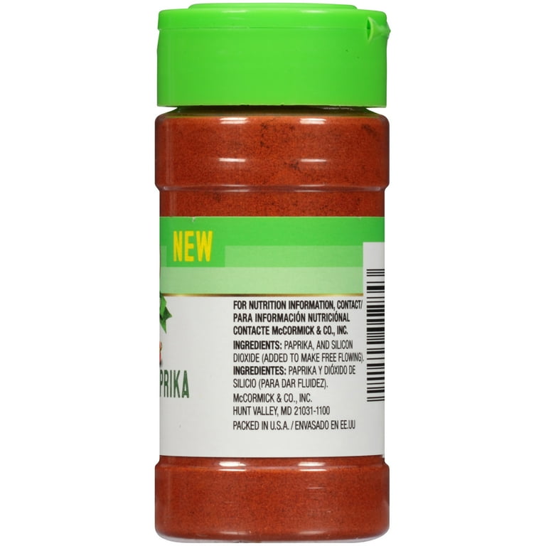 Lawry's Casero Smoked Paprika, 2 oz Sweet Smoky Seasoning Powder