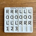 thumbnail image 5 of Portable Mahjong Charleston Practice Board With 24 Slots, Compact Training Tool For Tile Placement And Discard Tracking, Lightweight Travel Friendly, Compatible With Standard Tiles, Skill Aid, 5 of 5