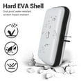 thumbnail image 3 of Étui de Transport Compatible avec pour New 2DS TG 2DS LL pour New 3DS 3DS, Résistant à l'Eau, Sac de Voyage à Coque Rigide avec 8 Emplacements pour Jeux, Pochette de Protection pour Console Portable, 3 of 7