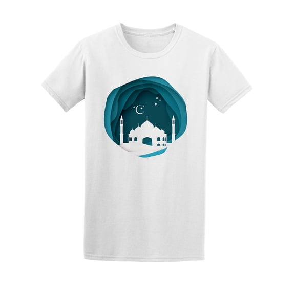 Arabic Ramadan Landscape T-Shirt Men -Image by Shutterstock, Male XX-Large