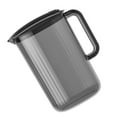 thumbnail image 4 of Water Pitcher Transparent Large Capacity Plastic High Temperature Resistant Drink Pitcher Jug for Teas Juices Lemonade Smooth Pouring, 4 of 8