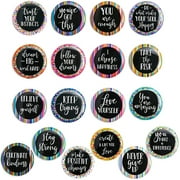 Inspirational Refrigerator Magnets Motivational Quote for Classroom, Locker, Fridge, Whiteboard, 1.2 Inch, 18 Pack