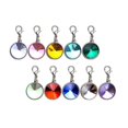 thumbnail image 5 of 20 Pcs Colorful Natural Crystal Alloy Pendant Charms for DIY Jewelry Making – Round Stone Lobster Buckle Accessories for Necklaces, Bracelets, 5 of 5