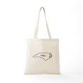 thumbnail image 5 of CafePress - North Carolina Y'all Tote Bag - Unisex Canvas Tote Bag, Beige, 1-Piece, 5 of 6