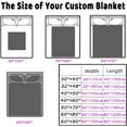 thumbnail image 6 of Personalised Blanket - Custom Blanket with Photos - Personalized Blankets Using ourselves Photos for Birthday Gifts - Customized Blankets with Pictures for Father, Mom, Kids, Dogs, Friends or Lover, 6 of 6