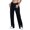 Black, variant on Vedolay Plus Size Jeans Women's Wide Leg Jeans Drawstring High Waisted Loose Denim Pants,Black XS