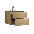 thumbnail image 4 of 24 - inch Vanity Size - Three Predrilled Faucet Holes - Bathroom Setup - Convenient & Functional Product, 4 of 6