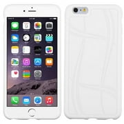 Mybat Candy Skin Case for iPhone 6 Plus, 6S Plus (5.5") White Textured