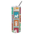 thumbnail image 2 of Lots of Bichon Frise Stainless Steel 20 oz Skinny Tumbler 3 in x 8.25 in, 2 of 5