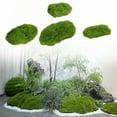 thumbnail image 2 of CIYISON 4Pieces Faux Moss Decors for Crafts Artificial Moss Mats Decorative Ornaments for Home and Garden Potted Plant Decors, 2 of 8