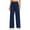 Navy, variant on Huanglei Girls Dress Pants Wide Leg Pants For Girls Preppy Clothes Size 5 14 Years
