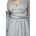 thumbnail image 4 of Glimmering Ghost Dress Adult Costume - Silver, 4 of 4