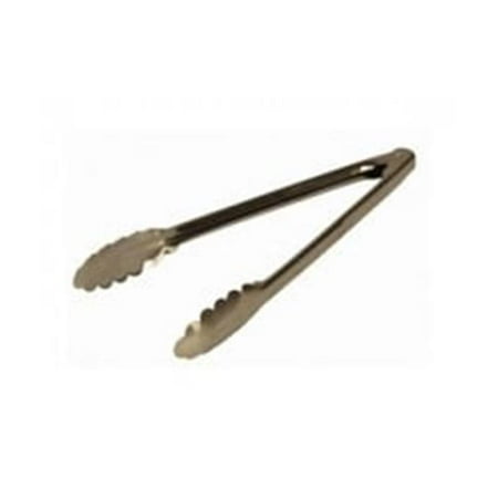 

12 in. Stainless Steel Tongs