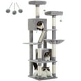 thumbnail image 1 of PAWZ Road 70.9" Large Cat Tree Indoor Multi-Level Cat Tree with Scratching Post for Large Cat Gray, 1 of 8